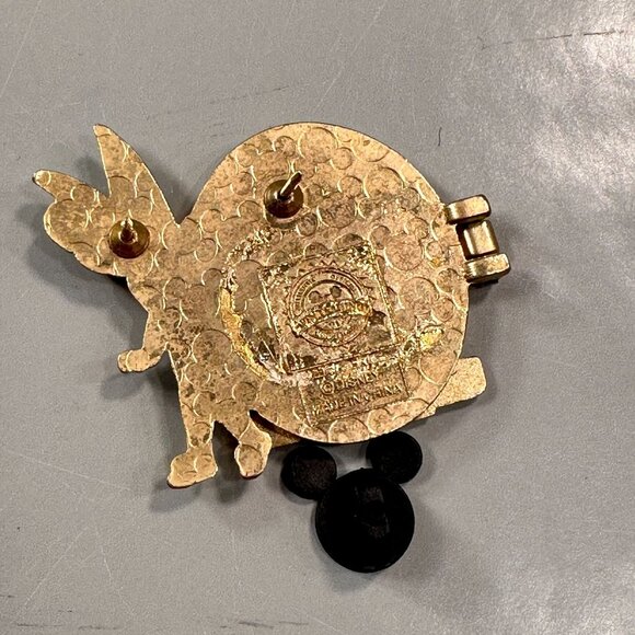 Walt Disney World Retro Logo Tinkerbell Trading Pin Cameo Picture Lapel Pin - Picture 5 of 9